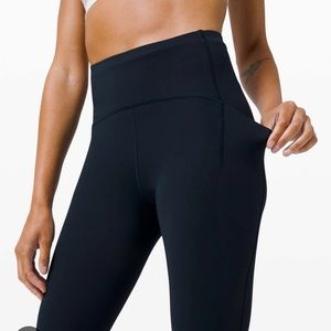 Lululemon Hi Rise Pocket Leggings